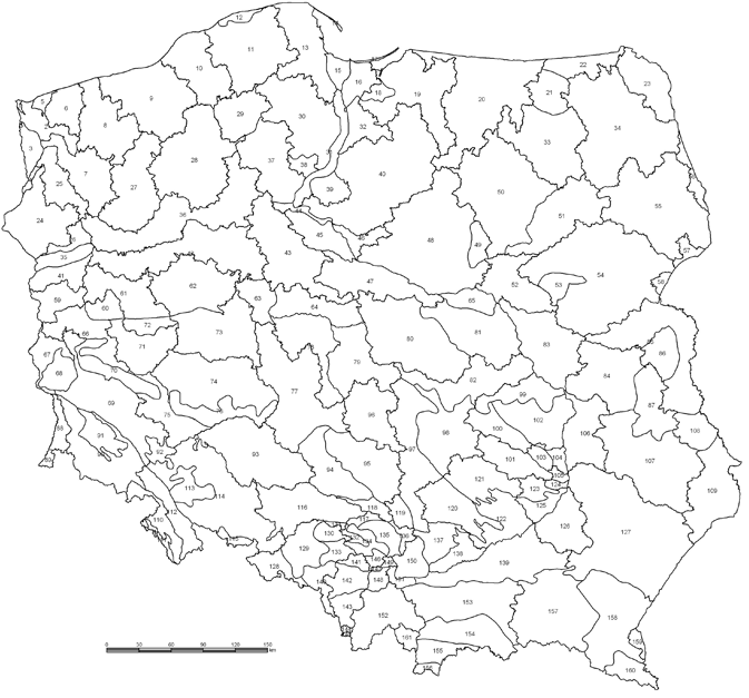 Mapa obszarów